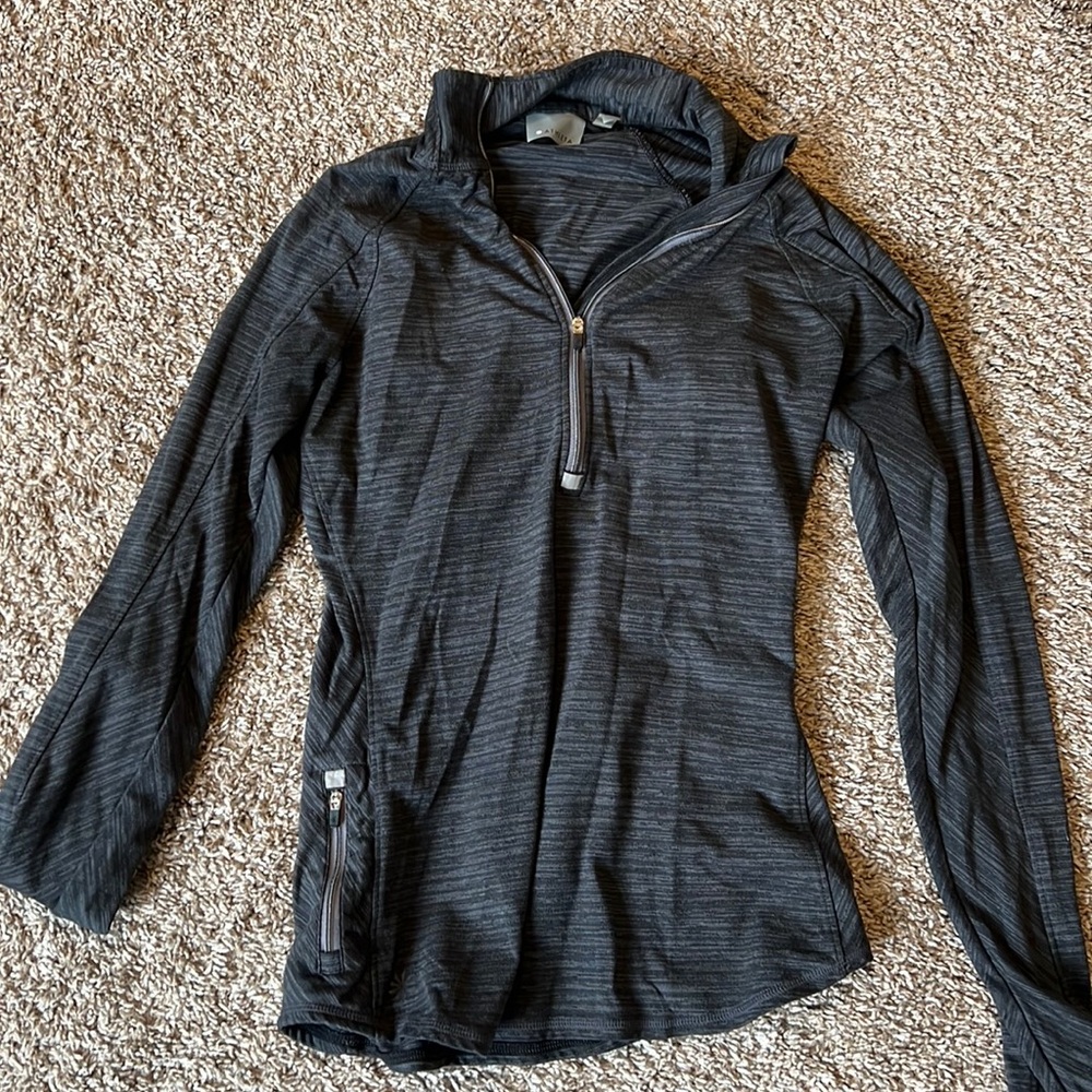 Athleta half zip nylon long sleeve